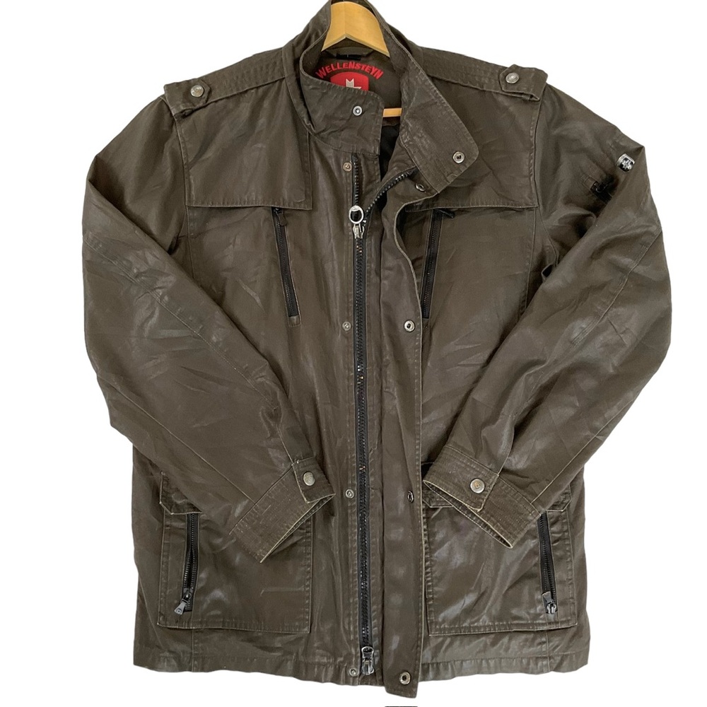 Wellensteyn Montgomery Military Field Jacket CoPuTec, Waxed Cotton Men's L
